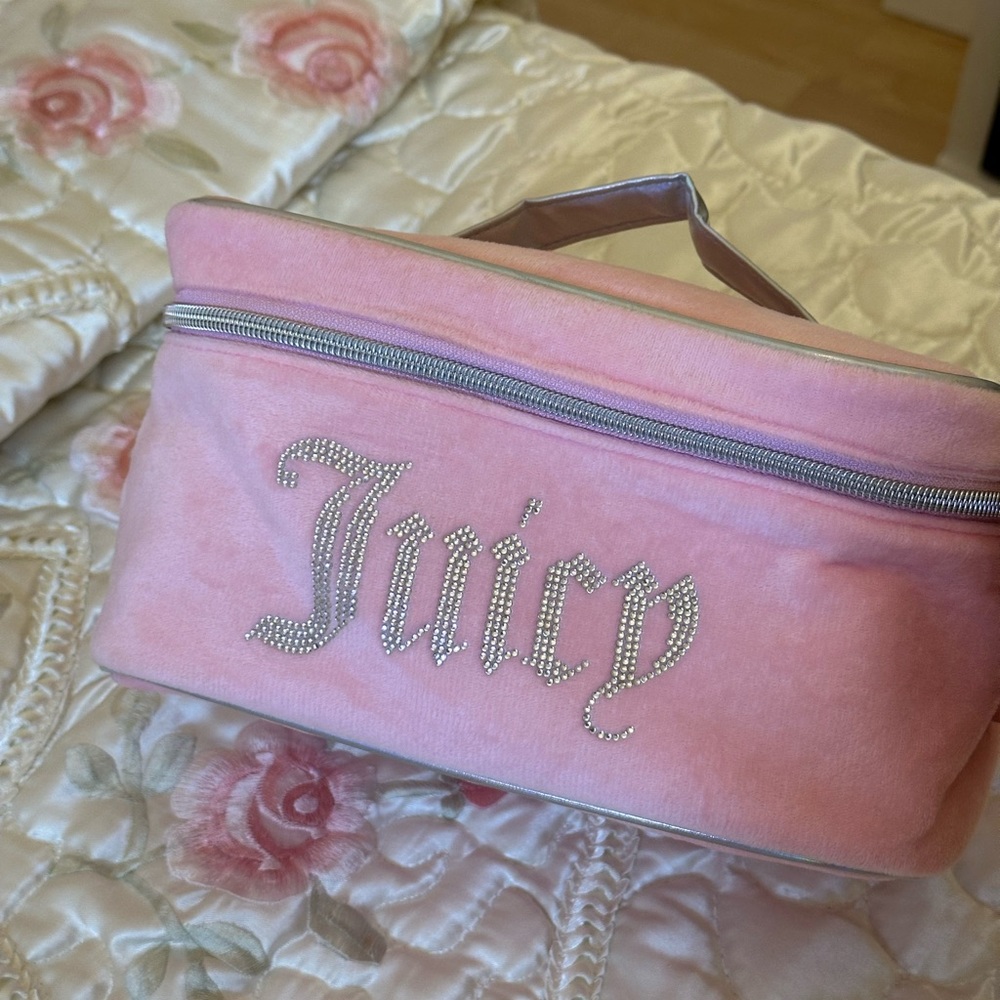 Juicy Couture Velvet Makeup Bag